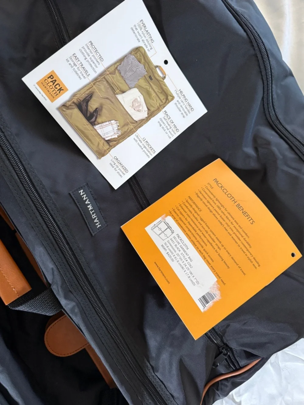 New Hartmann Classic garment bag